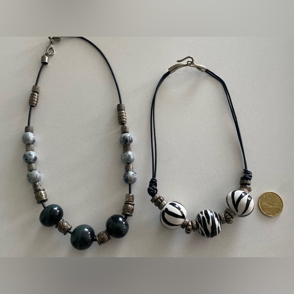 Two traditional African beaded necklaces bought in Africa. Excellent quality - Picture 5 of 8